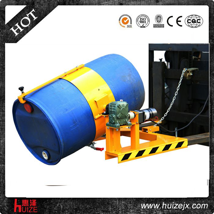 叉車(chē)專(zhuān)用倒桶機具（塑鐵桶，電翻轉）