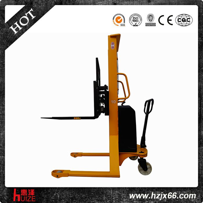 貨叉側移式半電動(dòng)堆高車(chē)