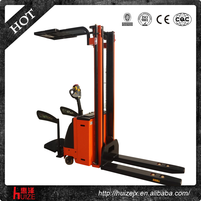 帶護頂架全電動(dòng)堆高車(chē)