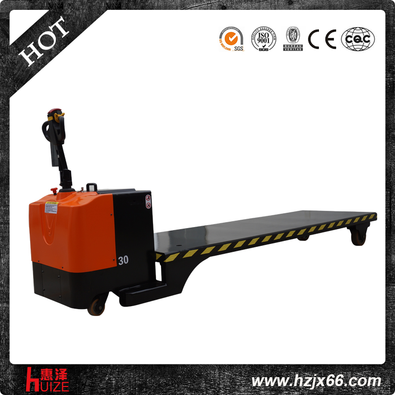 貨叉加長(cháng)型全電動(dòng)平板搬運車(chē)