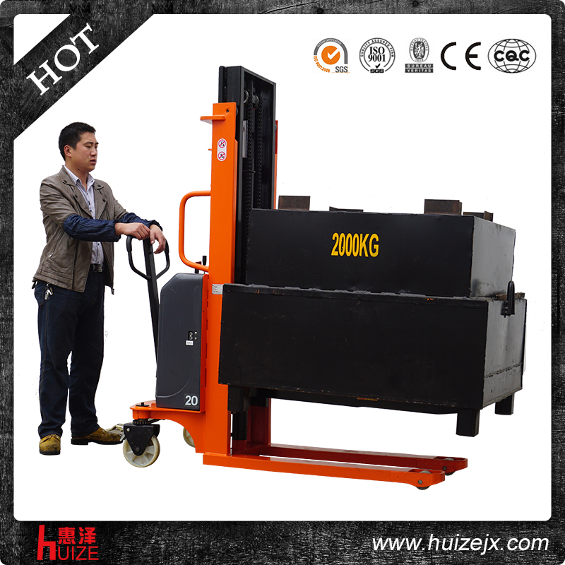 2T半電動(dòng)堆垛機