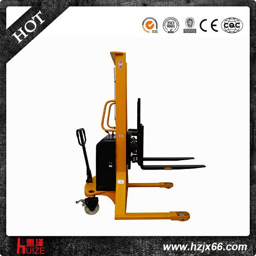 半電動(dòng)堆高車(chē)(貨叉側移式)