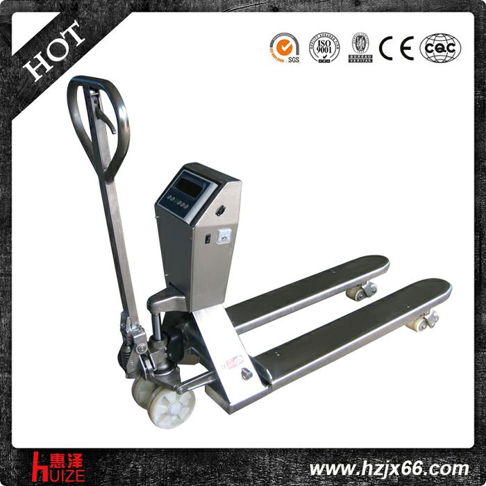 手動(dòng)稱(chēng)重搬運車(chē)(不銹鋼)