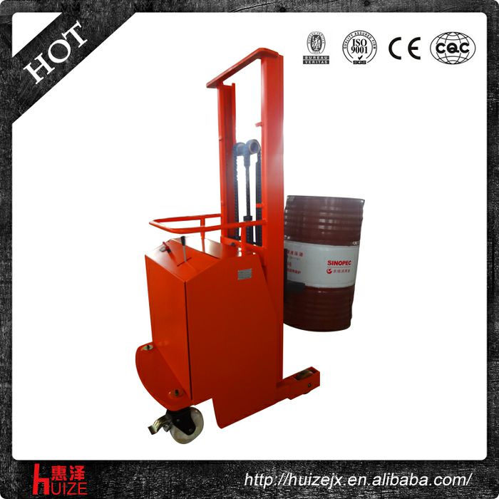半電動(dòng)配重油桶車(chē)（無(wú)底腿,只堆垛，不翻轉）