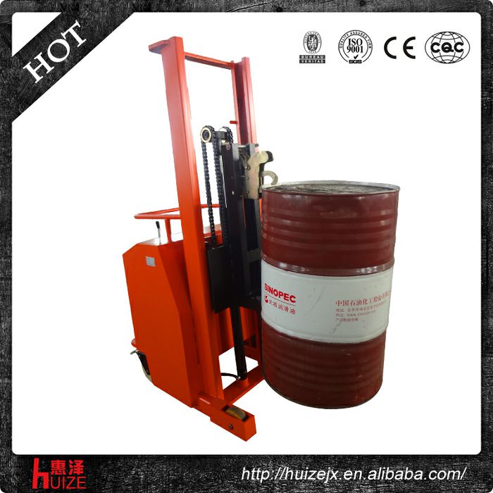 半電動(dòng)配重油桶車(chē)（無(wú)底腿,只堆垛，不翻轉）